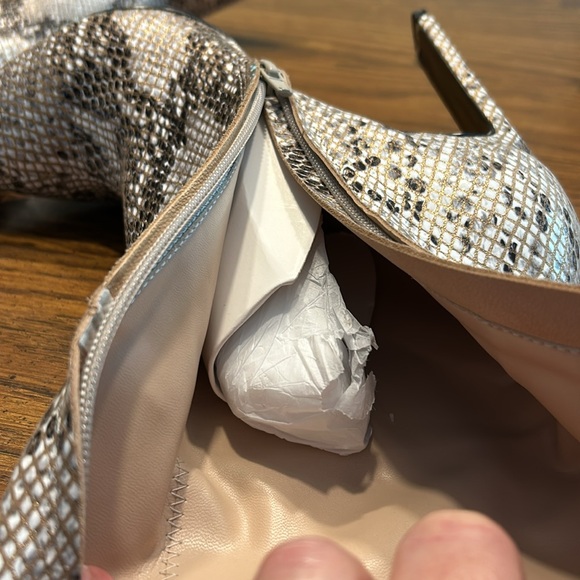 House of CB Snakeskin Pattern Over-the-Knee Boots - Picture 13 of 16